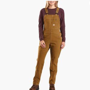 Carhartt Women's Rugged Flex Relaxed Fit Twill Bib Overall